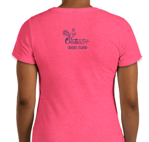 Wmns. Crew Neck Tee - Sip Happens Mimosa