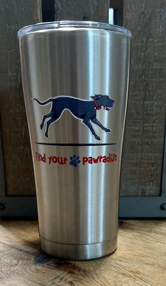 Find Your Pawradise Stainless Steel Tumbler