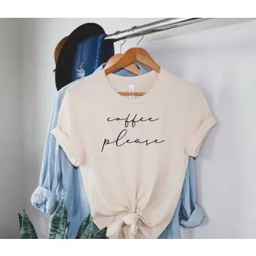Coffee Please Tee