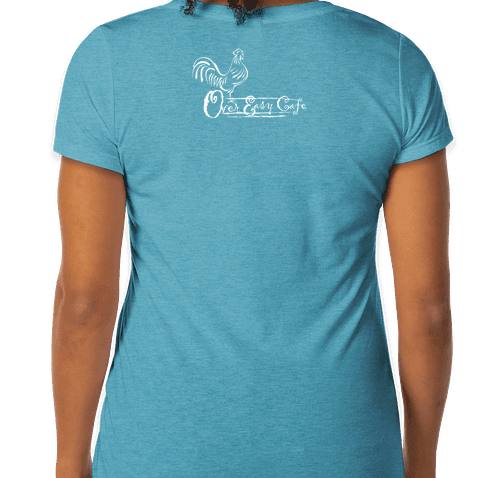 Wmns. V-neck Tee - Sip Happens Coffee
