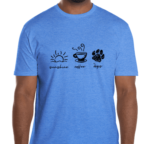 Unisex Tee - Sunshine Coffee Dogs